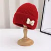 Gorro de Punto Lindo Estilo Japonés para Otoño e Invierno para Mujer, Gorro de Lana Versátil Coreano, Gorro Cálido Casual para Hombre