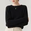 Nueva colección de otoño: Elegantes tops de punto fino que reducen la edad, de corte holgado y versátiles, que exudan un ambiente elegante