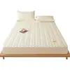 Lençol de cama impermeável acolchoado Tipo A, protetor de colchão de solteiro, capa de cama Simmons, protetor contra urina, lavável à máquina, capa de poeira espessa
