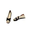 Zapatos de Salón Bajos para Mujer 2026 Primavera Nuevos Estilo Coreano Versátiles Cómodos Antideslizantes Planos Zapatos de Trabajo Zapatos de Punta Cuadrada Pequeña