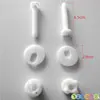 Base de parafuso de assento de vaso sanitário antigo acessórios de tampa de vaso sanitário trava de fundo retangular fixação de montagem inferior porca de fixação haste de parafuso redonda de plástico