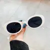 Novos Óculos de Sol com Armação Estampada de Leopardo Feminino Alto Padrão Olho de Gato Óculos de Sol Populares na Internet Europeus e Americanos Óculos de Sol Retrô