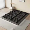 Cama de Hierro Moderna Simple Doble de 1.8m con Marco de Acero Cama Individual Económica de 1.5m Cama Flotante con Acolchado Suave