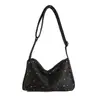 Bolsa tote estrela estilo Ins feminina 2026 nova estilo coreano bolsa de grande capacidade para o dia a dia versátil bolsa transversal estilo preguiçoso