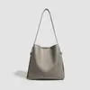 Bolsa Tote de Grande Capacidade Modelo Novo 2026, Bolsa Portátil Feminina, Bolsa de Ombro Elegante e Simples, Bolsa Tiracolo Casual tipo Saco
