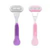 Cuchilla de afeitar de cinco capas personalizada OEM, OBM herramienta de belleza para depilación de todo el cuerpo, cabezal de afeitar, afeitadora