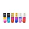 Botella Roll-On Personalizada por el Fabricante Color Degradado 5ml Botella de Bola Rodante Vidrio Grueso Botella Reenvasada para Aceite Esencial Botella para Perfume Botella para Solución Original
