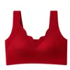 Sujetador sin costuras para mujer, sin varillas, espalda bonita, estilo chaleco, talla grande, sujetador deportivo fino, transfronterizo