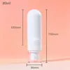 Garrafa Borrifadora Plástica Conveniente para Animais de Estimação de Cabeça para Baixo, Frasco Tipo Pump para Tônico, Garrafa de Reabastecimento de Hidratação 80/100/120ml