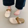 Zuecos de Suela Gruesa Estilo Birkenstock para Mujer, Nuevo Modelo Verano 2026, Diseño Hueco, Cómodos, Sandalias Slip-On Fáciles de Poner