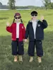 2329 Chaqueta de Primavera/Otoño para Niños 2026 Nuevo Estilo Coreano Genial Chaqueta de Motociclista para Niños, Casual para Niños Pequeños