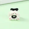 Coelhinho Fofo Estéreo de Orelhas Longas Acessórios para Joias DIY Desenho Animado Cola de Creme Acessórios de Resina Pacote de Material Capa de Celular Joias