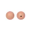Cuentas de Silicona de 15 mm, Redondas para Pulsera de Abalorios DIY, Llavero, Accesorios para Joyería, Cuentas Sueltas al por Mayor en Stock