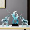 Luz luxo decorações elefante ornamentos sala de estar vento e água vinho gabinete varanda escritório inauguração casa nova presente atacado