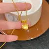 Estilo Igual ao Livro Vermelho Dourado Antigo de Areia Família Sanrio Moda Colar da Gatinha Gato Kt Novo para Mulheres Chinoiserie