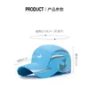 Gorra de Béisbol de Verano Fina y Transpirable para Hombre Protección Solar al Aire Libre Protector Solar Casual Pesca Montañismo Gorra de Pico Venta al por Mayor