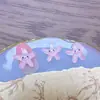 Accesorios populares para manicura de la serie del océano de dibujos animados: caballitos de mar lindos, estrellas de mar, conchas, uñas postizas, accesorios para el cabello, decoraciones de resina