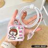 Onda Adecuado para Cargador Oppo de 80W Funda Protectora, Protector Creativo para Cable Bite, Genial y Picante