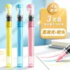 Pluma dispensadora de líquido directa, aplicador de pegamento en forma de pluma, pegamento de secado rápido para cuadernos infantiles, no penetra el papel, pluma dispensadora de líquido directa