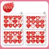 Pegatina creativa de San Valentín para hacer tú mismo, regalo de boda, sello de regalo, decoración, cuenta de mano, material en forma de corazón
