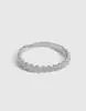 Anillo de Plata de Ley S925 Versión Coreana para Mujer, Diseño de Nicho con un Estilo Minimalista Fresco, Anillo Abierto Ajustable