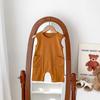 2026 Verano Estilo Coreano Mono de Bebé Delgado Color Sólido sin Mangas para Niños y Niñas Ropa para Gatear al Aire Libre