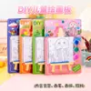 Pizarra de Dibujo de Dibujos Animados para Niños Preescolar Educación Temprana DIY Decoración de Escritorio Pizarra de Dibujo para Grafitis Pizarra de Colorear y Dibujar para Estudiantes Venta al por Mayor
