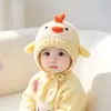 Gorro Infantil Otoño Invierno Cálido Gorro de Punto para Niños y Niñas Lindo Protección para los Oídos de Invierno Gorro a Prueba de Viento Gorro de Protección contra el Frío para Bebé