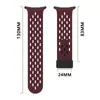 Adecuado para Samsung Galaxy Watch7 Ultra Smartwatch 47 Agujero de Hebilla Magnética Correa de Silicona Transpirable