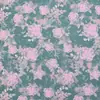 Tela jacquard floral grande vintage en stock para bolsos, cojines y sofás