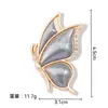Pano Dupla Face Conservador de Cor Brocado Song Pingente de Cavalo Pequeno Pingente Broche Borboleta Cabacinha Base para DIY Leque Cheongsam Brocado Song