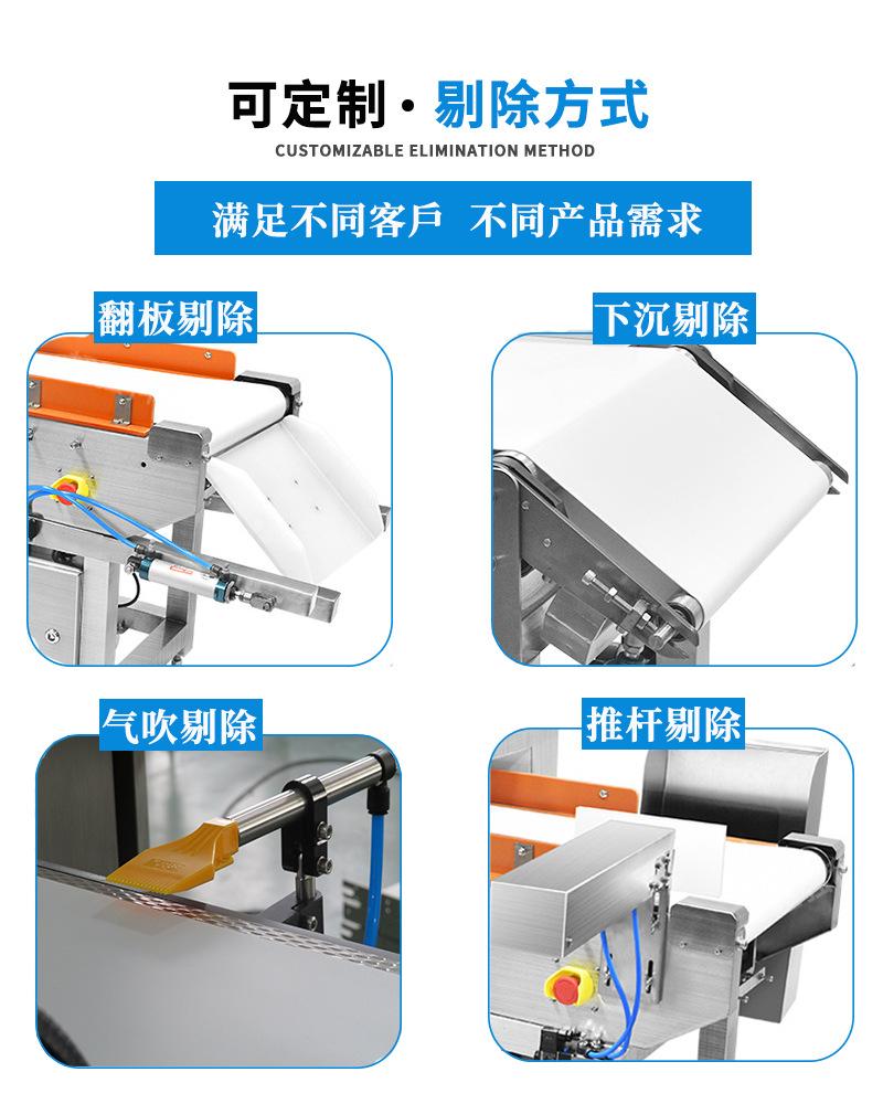 金检机剔除方式