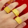 Loja de ouro com ouro vietnamita para cabelo masculino fortuna clássica moda anel de abertura barraca suprimentos fábrica outlet