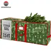 Saisheng Saco de Armazenamento para Árvore de Natal de 2,3 m, Grande Capacidade, Resistente, Impermeável, à Prova de Poeira, Durável