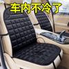 Cojín calefactor para coche de invierno, individual, doble asiento, calefacción eléctrica, cojín de felpa de una sola pieza, calefacción de 12 V y 24 V