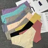 Roupas Íntimas Femininas de Renda Charmosas Estilo Menina Japonesa Multicor Cintura Baixa Algodão na Virilha Cor Sólida Calcinha Feminina Sem Costura
