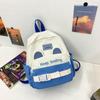 Mochila Escolar para Niños de Jardín de Niños 3-6 Años para Niños, Mochila de Lona de Gran Capacidad, Ligera, Protección para la Espalda, Mochila Infantil