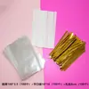 Bolsa de empaque para paleta bolsa transparente de tres piezas plana 7*10 bolsa de empaque bolsa desechable para dulces