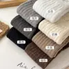 Meias Largas Brilhantes da Moda para Mulheres, Aquecedores de Panturrilha Jk da Moda Retro de Primavera e Outono, Meias de Tricô Listradas até o Joelho para Mulheres