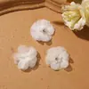 Macaron de color caramelo, malla con cuentas, lirio del valle, aplique de flor tridimensional, accesorios de decoración para ropa DIY, Hanfu y tocados
