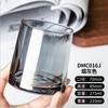 Copo de água com galvanoplastia de vidro para suco de leite estilo ins Rede vermelha de alta cor, copo de água, copo de chá criativo, copo de bebida personalizado para publicidade