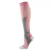 Calcetines de Compresión Deportivos para Mujer Transfronterizos, Calcetines Largos de Protección para Piernas para Correr, Saltar la Cuerda, Fitness, Calcetines para Pantorrilla, Alta Elasticidad, Calcetines Deportivos Transpirables