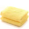 Pano de Prato Removedor de Gordura Limpeza Absorvente Pano de Prato de Cozinha Fácil de Limpar Toalha Desengordurante Escova de Pratos Fibra de Bambu