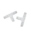 Conector de Tres Vías en Forma de T de 14.2 mm Plástico Boquilla de Agua con Púas Accesorios para Acuario Manguera de PP de Conexión Rápida
