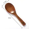 Espátula de Madera de Azufaifo Ácido Sartén Antiadherente Espátula de Mango Largo Espátula para Saltear Cuchara Cucharón para Sopa Juego Espátula para Sartén Resistente a Altas Temperaturas Fábrica Mayorista