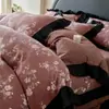 Nuevo Juego de Ropa de Cama Original de Lino Cuatro Piezas 2026, Disponible en Estilos de Sábana Plana y Colcha, Ropa de Cama Transpirable y Texturizada