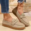 Comercio Electrónico Transfronterizo Tallas Grandes Nuevo Estilo de Gama Alta Zapatos de Mujer Modernos Cuatro Estaciones Nuevo Estilo Mocasines Zapatos de Mujer Zapatos Planos