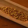Espaçadores de Contas de Liga, Cor Dourada e Prateada, Separadores de Contas Antidesbotamento para Pulseiras, Materiais para Contas, Acessórios Espaçadores, Separadores de Contas