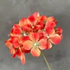 Decoração de Corredor de Casamento com Hortênsias Sonhadoras 3D, Decoração de Sala de Estar, Arranjo de Chão para Casamento, Flores Artificiais Falsas, Arranjo de Chão Transfronteiriço, Flores Simuladas