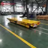 Equipamento de Oficina Manuseio Caminhão Plataforma Elétrico Controle Remoto Manual Caminhão de Trilho no Piso Bateria Oficina Caminhão de Transferência Elétrico